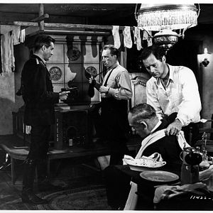 Foto En las rayas de la mano