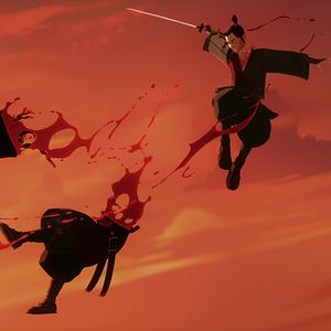 Foto Samurái de ojos azules