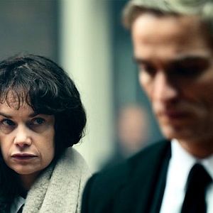 Foto La mujer en la pared