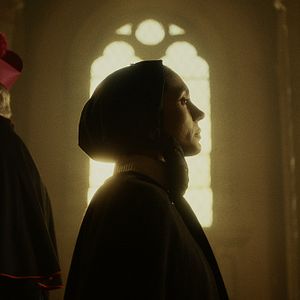 Foto Una mujer italiana