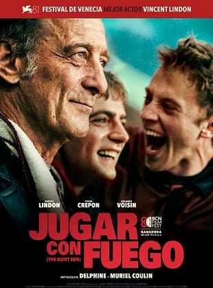 Cartel de  Jugar con fuego