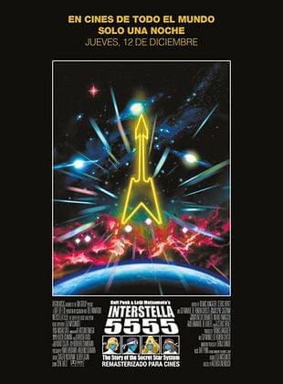 Cartel de Daft Punk & Leiji Matsumoto: Interstella 5555