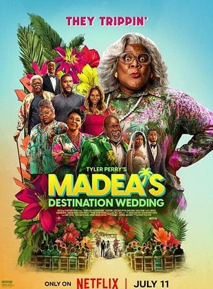 Cartel de  Una boda en las Bahamas con Madea