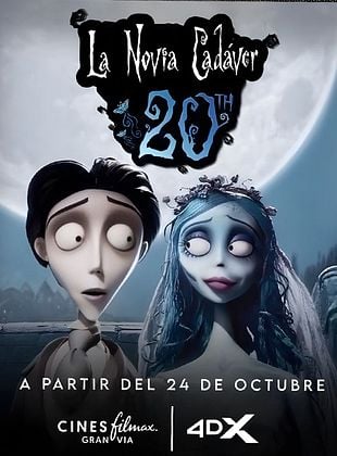 Cartel de  La novia cadáver (20 aniversario)