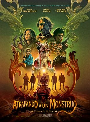 Cartel de  Atrapando a un monstruo