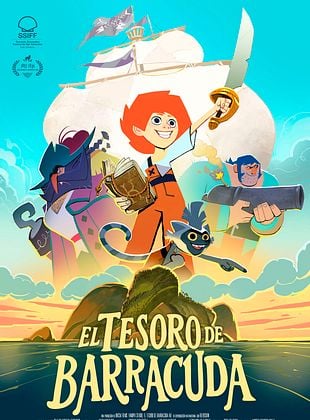 Cartel de  El tesoro de Barracuda