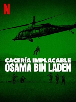 Cartel de Cacería implacable: Osama Bin Laden