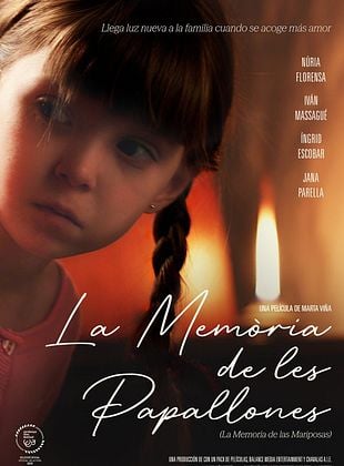Cartel de La memoria de las mariposas