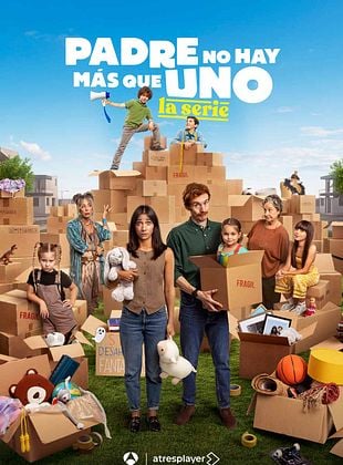 Cartel de Padre no hay más que uno, la serie