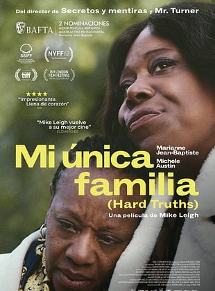 Cartel de  Mi única familia (Hard Truths)