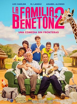 Cartel de  La familia Benetón + 2