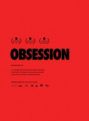 Cartel de  Obsession