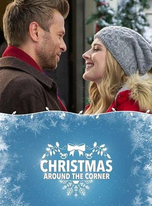 Cartel de Navidad a la vuelta de la esquina