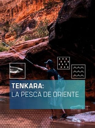 Cartel de Tenkara: la pesca de Oriente