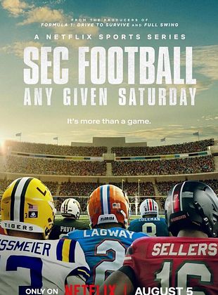 Cartel de Fútbol americano: Un sábado cualquiera en la Conferencia del sureste