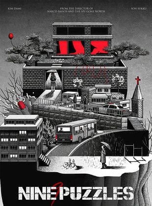 Cartel de Las nueve piezas del puzzle