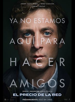 Cartel de  El precio de la red