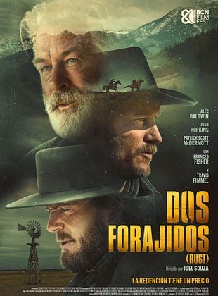 Cartel de  Dos forajidos