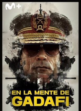 Cartel de En la mente de Gadafi