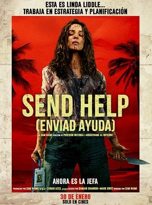 Cartel de  Send Help (Enviad ayuda)
