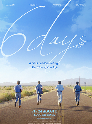 Cartel de  6 Days