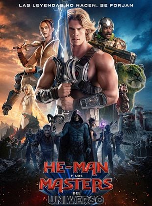 Cartel de  He-Man y los Masters Del Universo