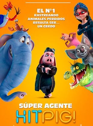 Cartel de  Super agente Hitpig