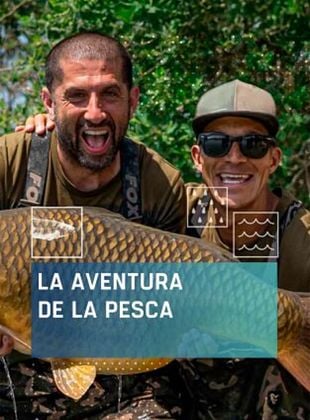 Cartel de La aventura de la pesca