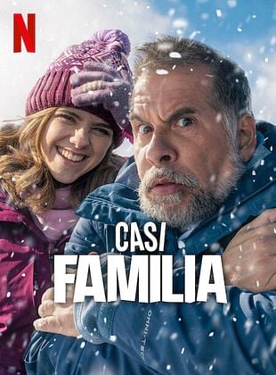 Cartel de  Casi familia