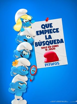 Cartel de  Pitufos