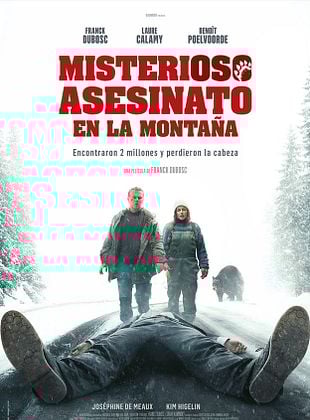 Cartel de   Misterioso asesinato en la montaña
