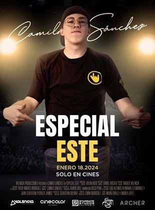 Cartel de Especial éste - Camilo Sanchez