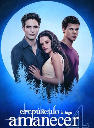 Cartel de La saga Crepúsculo: Amanecer - Parte 1