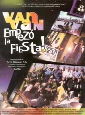 Cartel de Van Van empezó la fiesta!