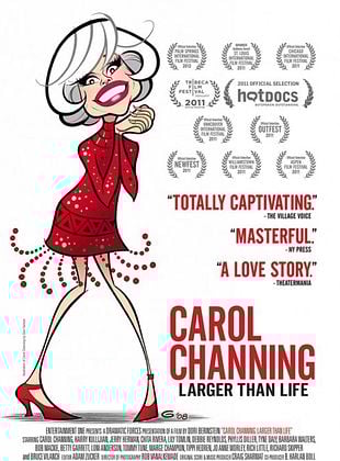 Cartel de Carol Channing: Larger Than Life