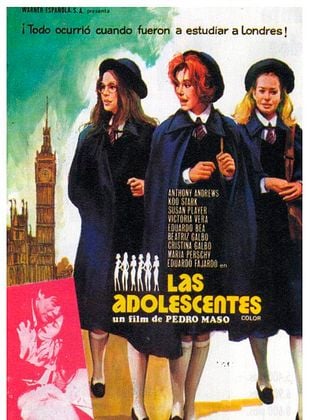 Cartel de Las adolescentes