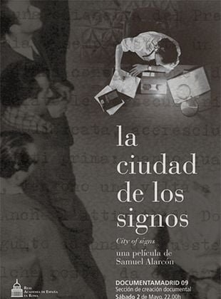 Cartel de La ciudad de los signos