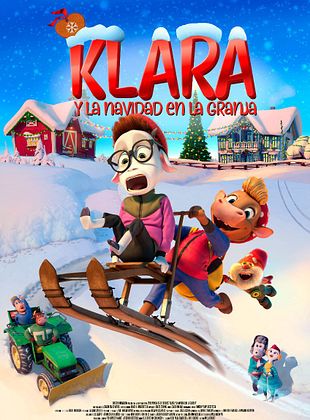 Cartel de  Klara y la Navidad en la granja