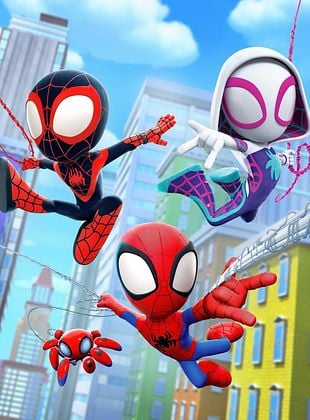 Cartel de Conoce a Spidey y sus sorprendentes amigos