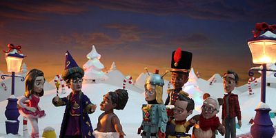 Cartel de Abed’s Uncontrollable Christmas