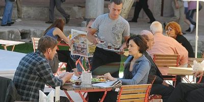 Cartel de Rain on the Evil and the Good