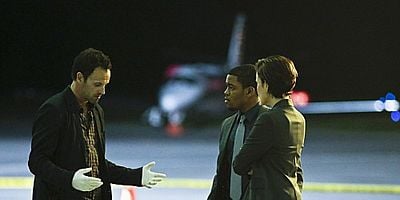 Cartel de Un vuelo accidentado