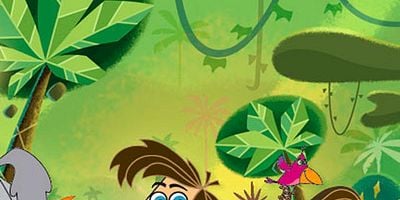 Cartel de Beetle Invasion / The Naked Ape Man