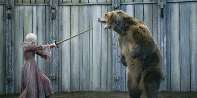 Cartel de El oso y la doncella