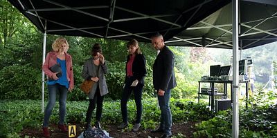 Cartel de Les yeux fermés