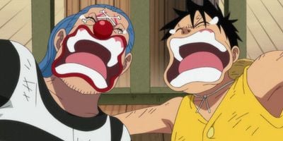 Cartel de Mugiwara Chīmu Tōchaku – Fūunkyū o Tsugeru Senjō