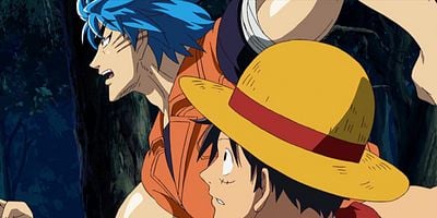 Cartel de Saikyō Taggu! Funtō, Rufi to Toriko!