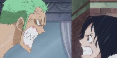 Cartel de Ōgi Sakuretsu! Zoro Saikyō no Ittō-ryū!