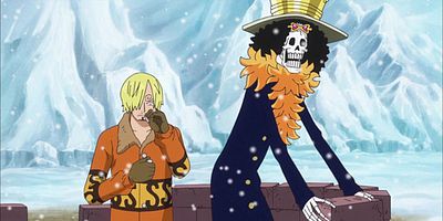 Cartel de Kandō no Saikai! Momonosuke to Kin'emon.