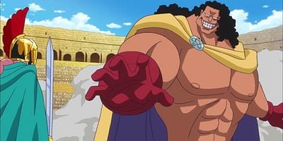 Cartel de Saikyō no Senshi! Rōgan tai Rebekka